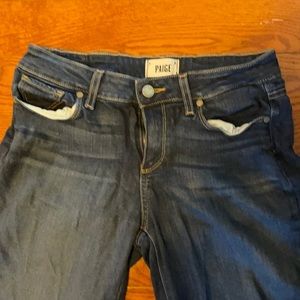 Paige blue jeans size 29 stretchy